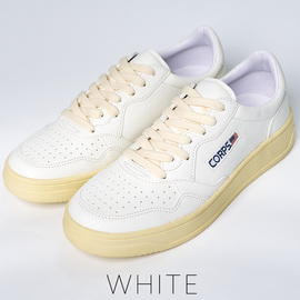 [GIRLS GOOB] CORPS Men's Casual Comfort Sneakers, Classic Fashion Shoes, Synthetic Leather - Made in KOREA